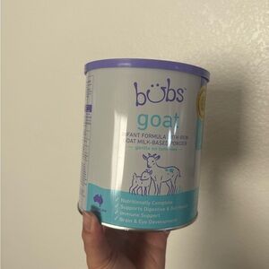 BRAND NEW Bubs Infant Goat Milk Formula